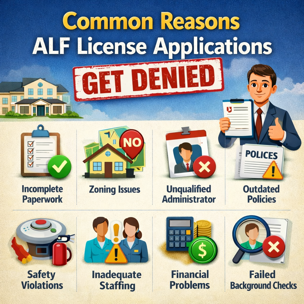 Common Reasons ALF License Applications Get Denied (And How to Avoid Them)