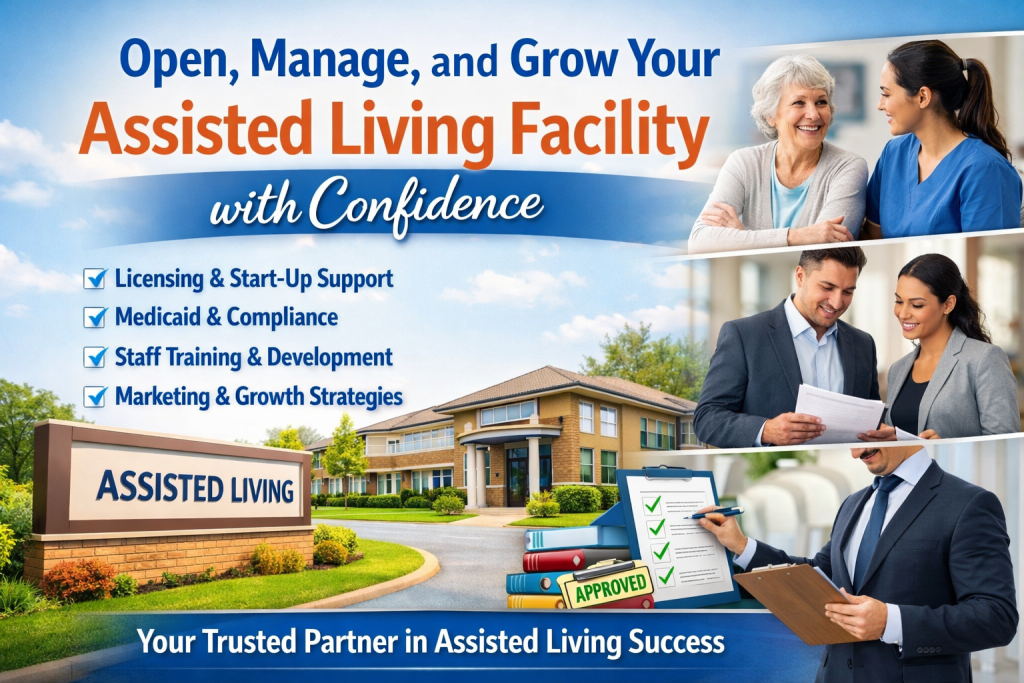 Open, Manage, and Grow Your Assisted Living Facility with Confidence