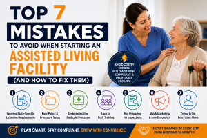 Top 7 Mistakes to Avoid When Starting an Assisted Living Facility (And How to Fix Them)
